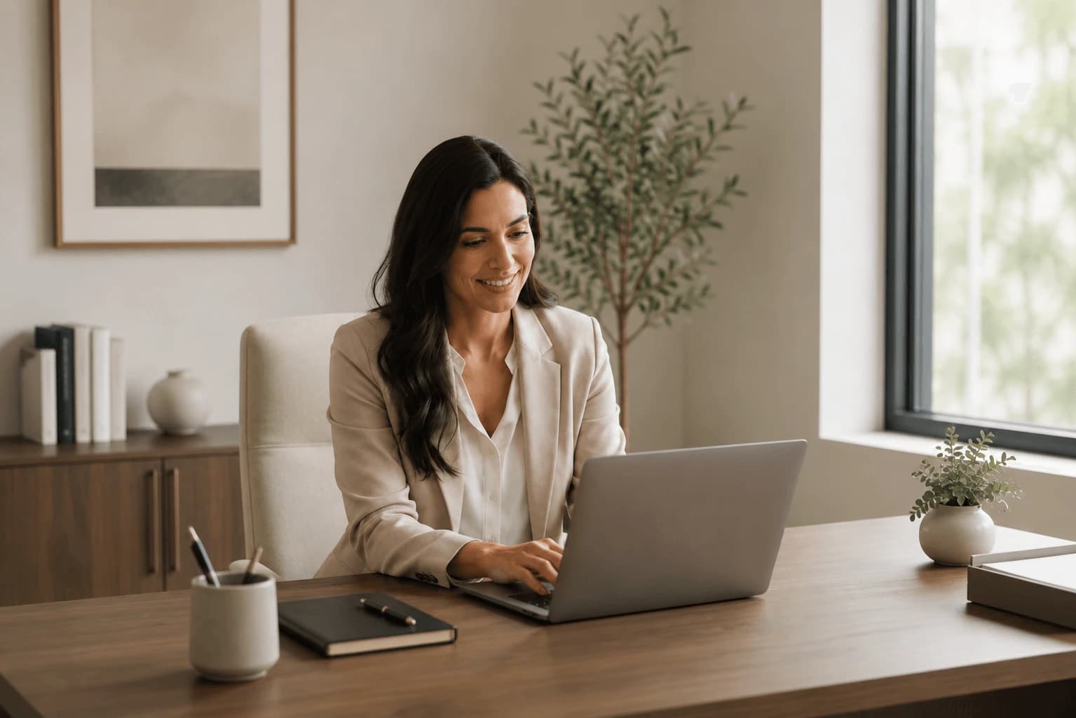 Agency staff reviewing intended parent and surrogate profiles on FindSurrogate